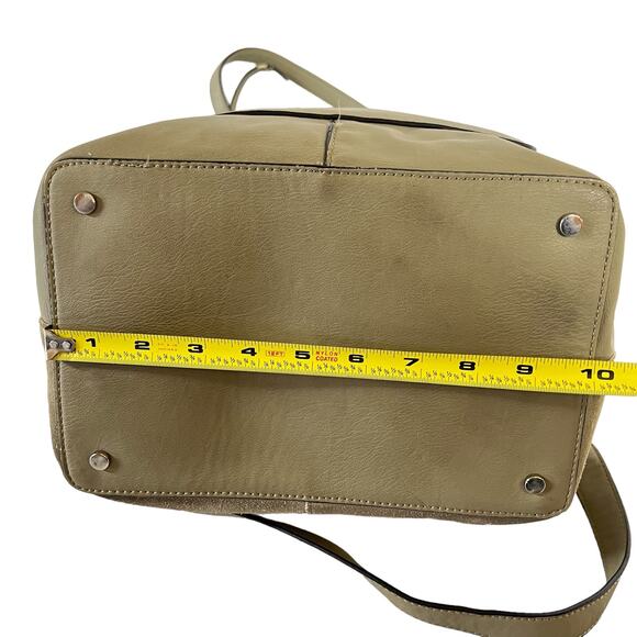 Simply Vera Wang Oakland Leather And Suede Shoulder Crossbody Bag Tote Satchel - Picture 15 of 16